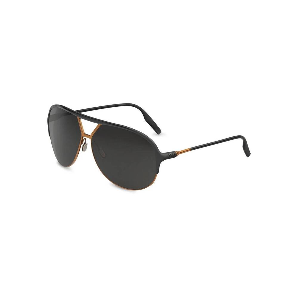 NEW IVI VISION men's division sunglasses in black & copper / grey